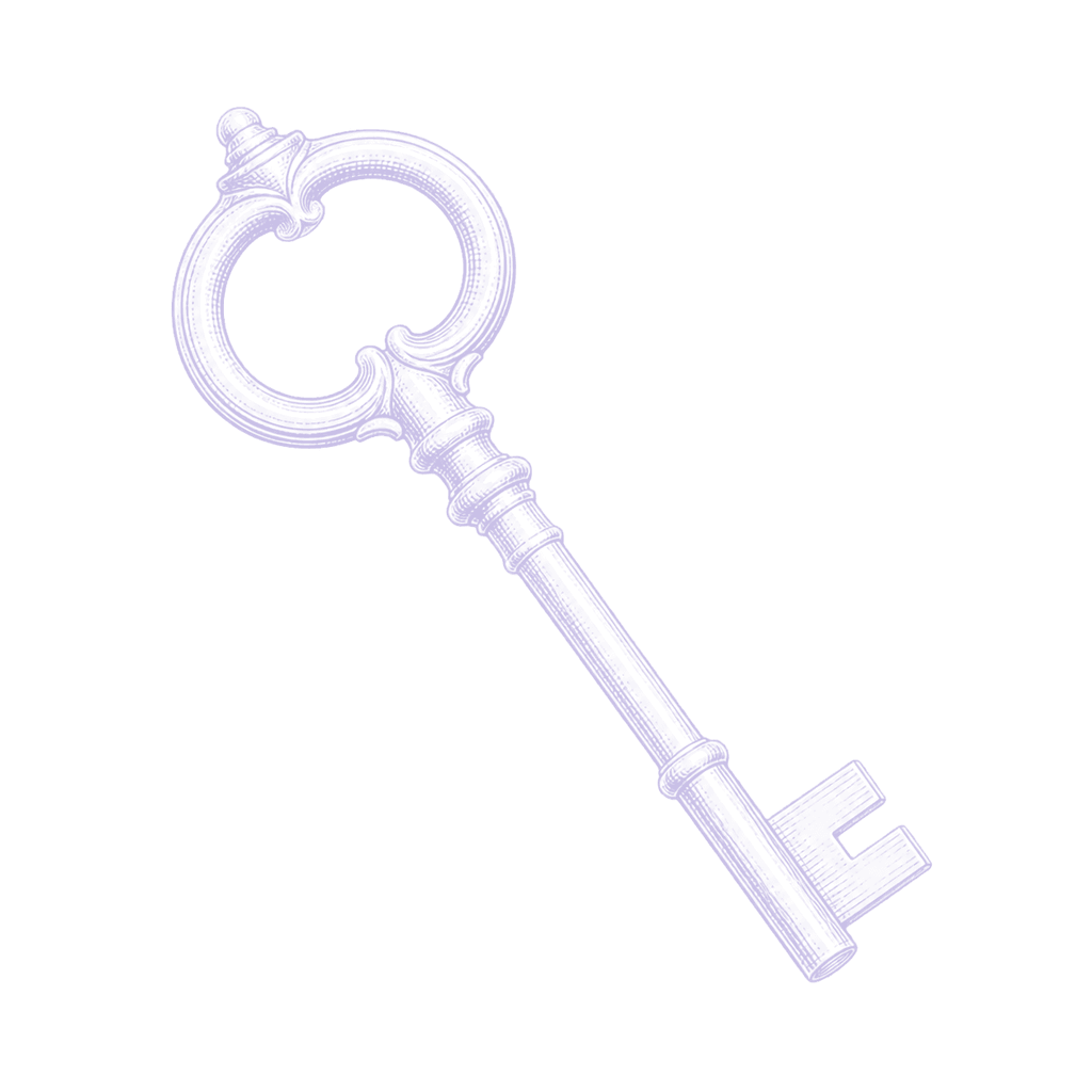 The Key plate, one of the engraved marks in the Constellate atlas.